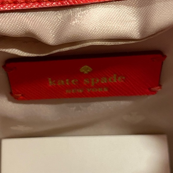 Kate Spade Red Carson Convertible Crossbody Bag - Picture 15 of 16